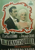 Doña Francisquita (1952) afişi
