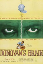 Donovan's Brain (1953) afişi