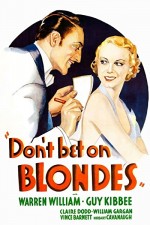 Don't Bet On Blondes (1935) afişi