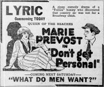 Don't Get Personal (1922) afişi