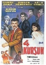Dört Kurşun (1966) afişi