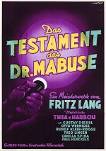 Dr. Mabuse'nin Vasiyeti (1933) afişi