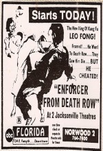 Enforcer From Death Row (1978) afişi