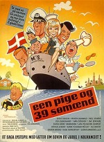 Een Pige Og 39 Sømænd (1965) afişi