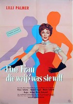 Eine Frau, Die Weiss, Was Sie Will (1958) afişi