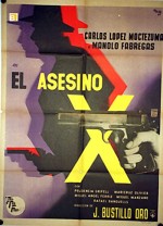 El Asesino X (1955) afişi