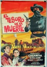 El águila Negra En El Tesoro De La Muerte (1954) afişi