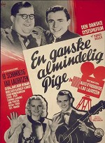 En Ganske Almindelig Pige (1940) afişi