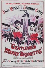 Erkekler Esmerlerle Evlenir (1955) afişi