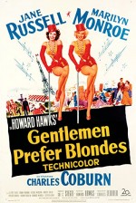 Erkekler Sarışınları Sever (1953) afişi