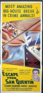 Escape From San Quentin (1957) afişi