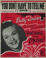 Facing The Music (1941) afişi