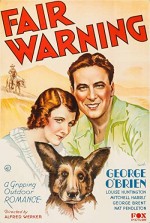 Fair Warning (1931) afişi