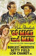 Fareler ve İnsanlar (1939) afişi