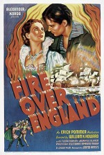 Fire Over England (1937) afişi