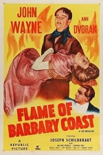 Flame of Barbary Coast (1945) afişi