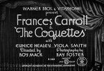 Frances Carroll & 'the Coquettes' (1940) afişi