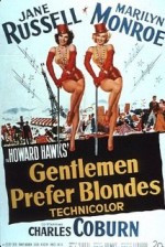 Gentlemen Prefer Blondes (1953) afişi Gentlemen Prefer Blondes (1953) afişi