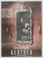 Gertrud (1964) afişi