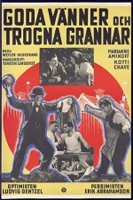 Goda Vänner Och Trogna Grannar (1938) afişi