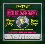 Her Beloved Enemy (1917) afişi