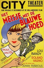 Het Meisje Met Den Blauwen Hoed (1934) afişi