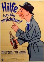 Hilfe, Ich Bin Unsichtbar (1951) afişi