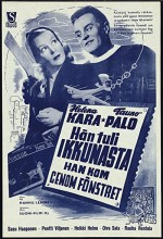 Hän Tuli Ikkunasta (1952) afişi