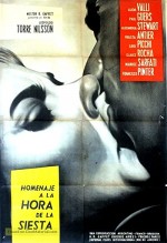 Homenaje A La Hora De La Siesta (1962) afişi