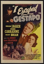 I Escaped from the Gestapo (1943) afişi