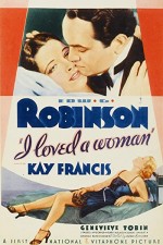 I Loved A Woman (1933) afişi