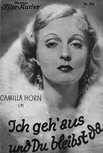 ıch Geh' Aus Und Du Bleibst Da (1931) afişi