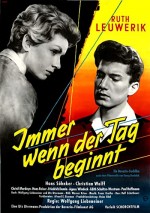 ımmer Wenn Der Tag Beginnt (1957) afişi