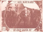 In Old Santa Fe (1934) afişi