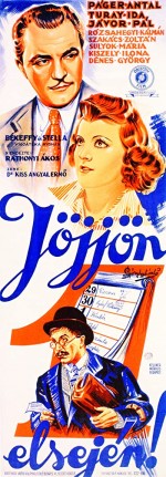 Jöjjön Elsején! (1940) afişi