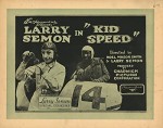 Kid Speed (1924) afişi
