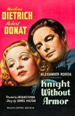 Knight Without Armour (1937) afişi