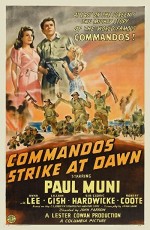Komandoların şafak Akını (1942) afişi