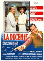 La Decente (1971) afişi