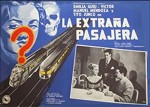 La extraña pasajera (1953) afişi