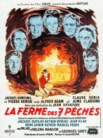 La Ferme Des Sept Péchés (1949) afişi
