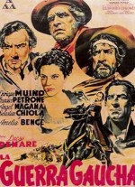 La guerra gaucha (1942) afişi