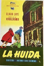 La Huida (1956) afişi