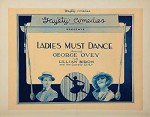 Ladies Must Dance (1920) afişi