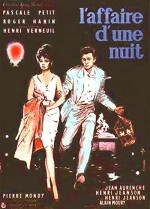 L'affaire d'une nuit (1960) afişi