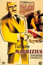 L'affaire Maurizius (1954) afişi