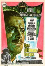 Las últimas Horas... (1966) afişi