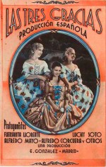 Las tres gracias (1936) afişi