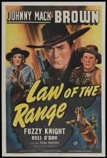 Law Of The Range (1941) afişi