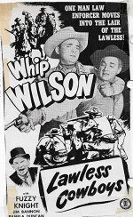 Lawless Cowboys (1951) afişi